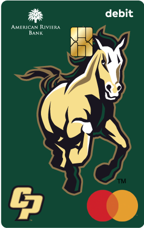 Cal Poly Mustangs Debit Card