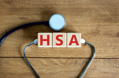 HSA blocks with stethascope
