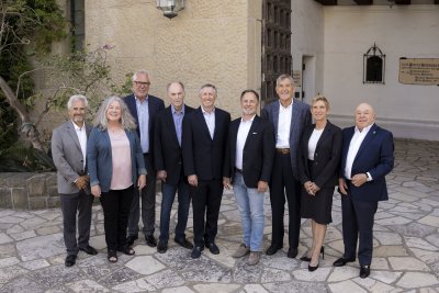 Board of directors at the Santa Barbara Courthouse